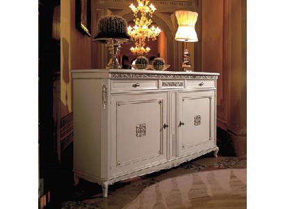 Классический античный стиль комод буфетный комод деревянный шкаф тумба белая новая.
