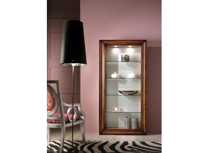 Luxus Vitrine Holz Möbel Schränke Regal Aktenschrank Glasschrank Antik Schrank