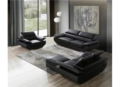 Multifunktions Sofagarnitur 3+2 Sitzer Set Design Sofa Polster Couchen