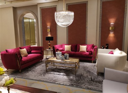 Sofagarnitur 3+2+1 Мест Set Дизайн Диван Обивка Диван Современный Гарнитур