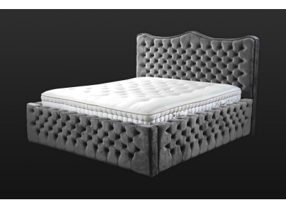 Chesterfield кровать бархат кровати двуспальная кровать 160x200 дизайн гостиничного интерьера