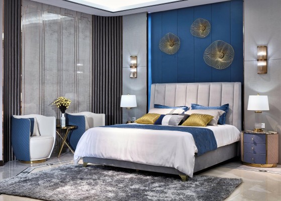 Роскошный шестидолларный спальный комплекс в современном стиле