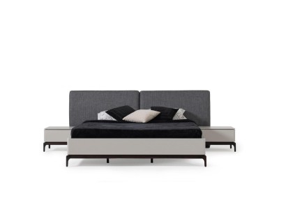 Современный роскошный набор мебели для спальни: кровать + 2 прикроватные тумбочки, мебель для отелей, кровати лофт.