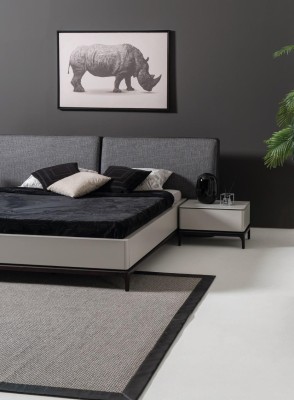 Современный роскошный набор мебели для спальни: кровать + 2 прикроватные тумбочки, мебель для отелей, кровати лофт.