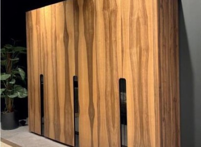 Шестистворчатый шкаф для одежды Деревянная мебель Гостиная xxl Дерево