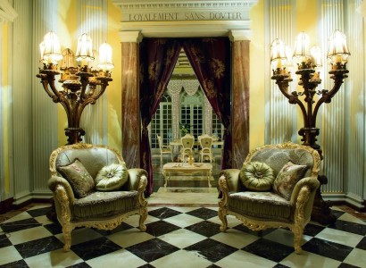 Кресло дизайн диван 2шт. Relax Ткань Lounge Luxus ТВ Клуб программного обеспечения Креслоный Sitzer