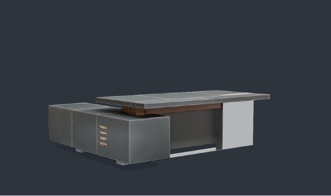 Письменный стол Кожаный офисный стол Дизайнерская мебель Стул