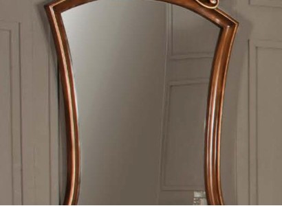 Классическое зеркало дизайна, итальянское настенное зеркало из дерева, подставка для стены, Италия, новое.