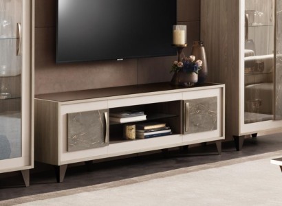 Дизайнерская тумба под ТВ комод буфет низкий шкаф полка шкаф журнальный столик роскошь