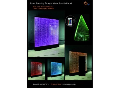 Панель стены Разделительная стена Водяная стена LED Водяная стена Декоративный дизайн Освещенный