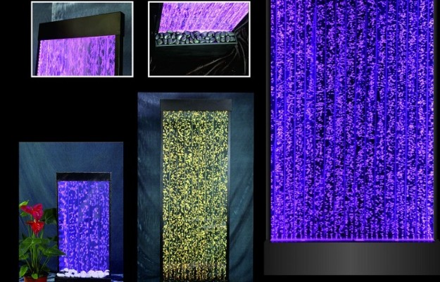 Перегородка Полка Шкаф Водяная стена Колонна Стены Светодиоды 200x220