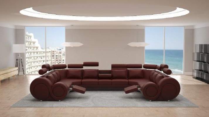 Дизайнерский жилой уголок диван + USB диван обивка кожаный диван диваны новый комплект.