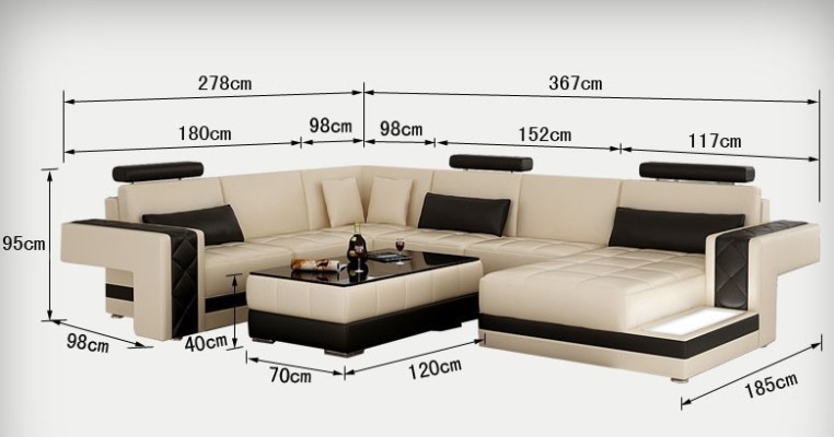 Современный кожаный диван, угловая композиция, уголок, диван в стиле декор.