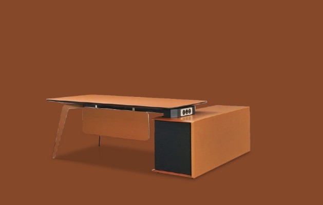 Набор для письменного стола 3 предмета. Офисный гарнитур стол Шеф шкаф Кресло. Установка