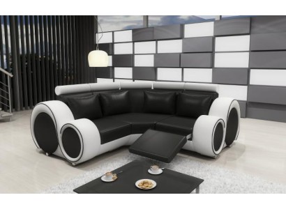 Ecksofa Sofa Couch BERX Polster Wohnlandschaft Leder Eck Sofas Garnitur L Form