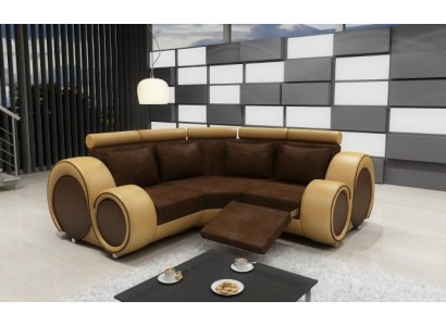 Eck-край Leder-кожа Textil-текстиль Stoff-ткань Couch-диван Sofa-диван Garnitur-комплект мебели Wohnlandschaft-жилой ландшафт Polster-обивка Ecke-угол Neu-новый LMII