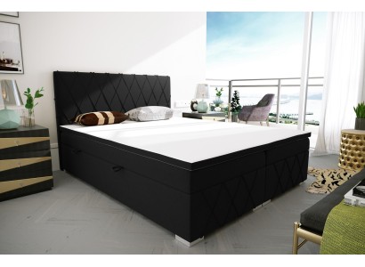 Boxspring кровать Отель двойной роскошный кровать c ящиками-коробами 180x200 см