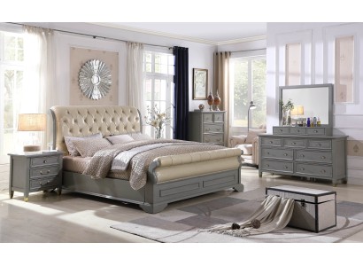 Спальня Мебель Комплектные Наборы Кровать Тумбочка Шкаф Стол Новый 3 предм.