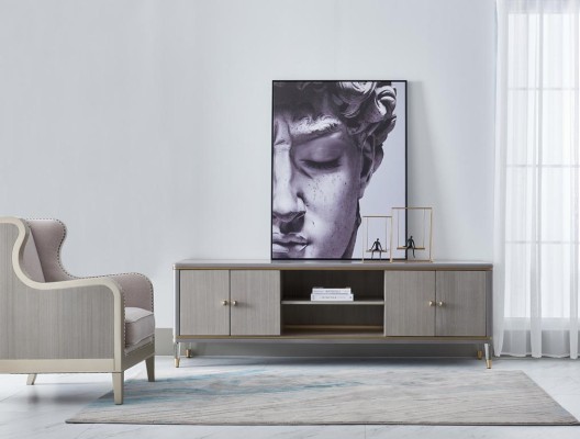 Итальянская мебель для гостиной: шкаф, комод, боковые шкафы