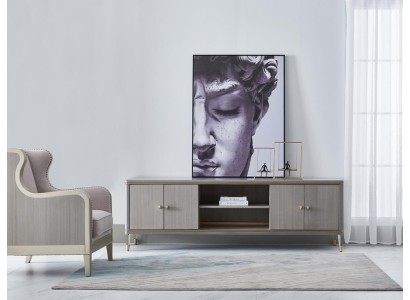 Итальянская мебель для гостиной: шкаф, комод, боковые шкафы