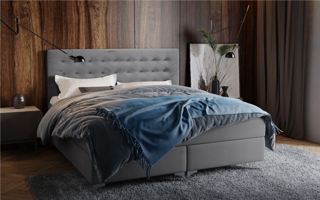 Schlafzimmer Möbel Bettgestell 180x200 Luxus Design Bett Doppel Betten Polster Спальня Мебель Каркас кровати 180x200 Роскошный дизайн Кровать Двуспальные кровати Обивка