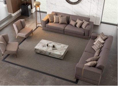 Итальянская мебель в стиле Big Sofa Couch для гостиной на 4 места - мебель роскоши.