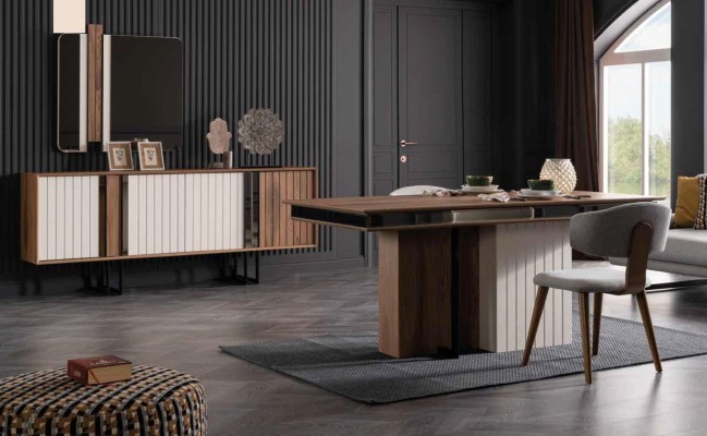 Комод с дверцами Дизайнерский Люкс Дерево Коричневый Комод Современный Шкаф Новый