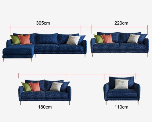 Sofa 3 Sitzer Couch Wohnlandschaft Modern Garnitur Design Sofa Sitz Stoff