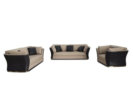 Sofagarnitur 3 1 Sitzer Set Design Sofa Polster Couchen Couch Modern