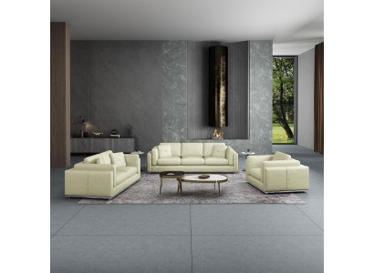 Ledersofa Sofagarnitur 3 2 1 Sitzer Set Garnitur Polstersofa Couch Sofa Couch