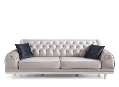 Диван Chesterfield длиной 230 см для гостиной в стиле мебели оформления интерьера.