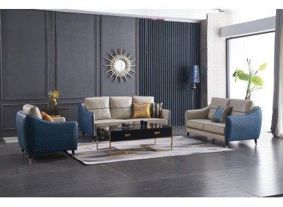 Sofa 2 Sitzer Design Sofas Polster Couchen Textil Relax Moderne Sitz