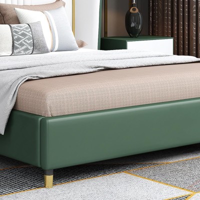 Роскошная спальня Кровать Тумбочка Комод 3-х частей. Набор Дизайнерские кровати