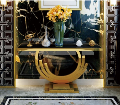 Консольный стол Металлический консольный стол Декоративная стойка Декоративная консоль Фурнитура