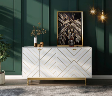 Комод Дизайнер Комоды Декоративный Комодный шкаф Шкаф XXL Дизайнер