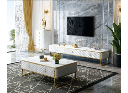 Дизайнерский ТВ-сервант комод с низкой полкой украшение шкаф в комнату стеллаж.