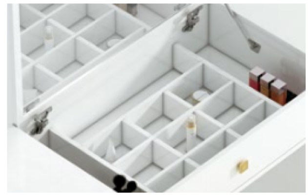 Туалетный столик с зеркалом и табуретом. Полный комплект. Комод. Новый. Набор из 3 предметов для спальни.