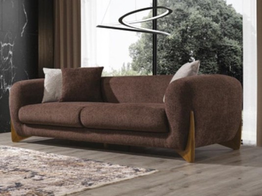 Sofa 3 Sitzer Wohnzimmer Luxus Design Italienischer Stil Möbel Moderne