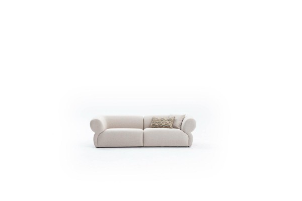 Sofa Couch Polster Möbel Dreisitzer 3 Sitzer Modern Design Couch Beige
