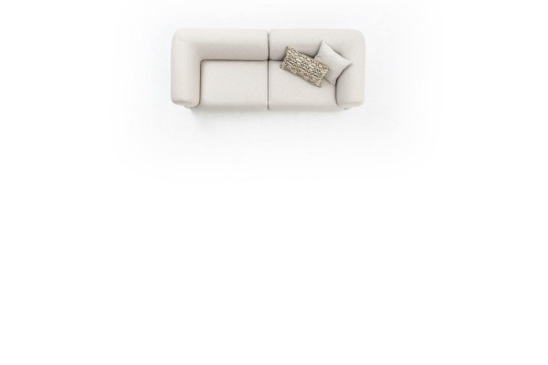 Sofa Couch Polster Möbel Dreisitzer 3 Sitzer Modern Design Couch Beige