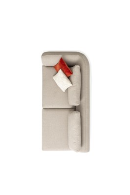 Sofa Beige Wohnzimmer Polstersofa Design Modern Ecksofa U- Form Neu