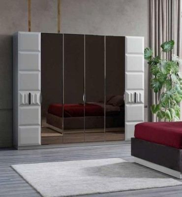 Дизайн спальни Мебель Шкаф Комплект кровати Комплектация 4 предмета.