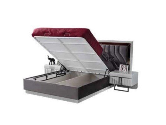 Дизайн спальни Мебель Шкаф Комплект кровати Комплектация 4 предмета.