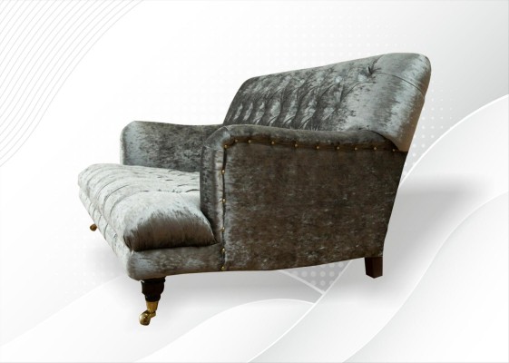 Sofa 2er Set Design Chesterfield Sofa Polster Couchen Couch Modern Luxus Neu