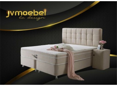 Edel Boxspring Bett 3tlg Set Nachttisch Betten Möbel Luxus Schlafzimmer