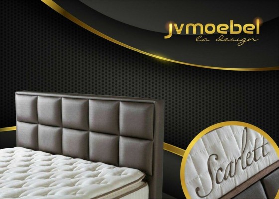 Кожаная кровать из 2 частей, тумба для ночи из 3 частей. Набор мебели для спальни в современном стиле. Новые качественные кровати.