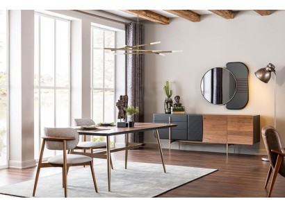 Роскошный буфет с зеркалом, комод, низкая тумба, набор мебели для столовой, совершенно новый.