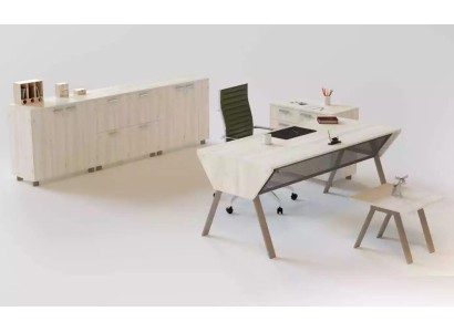 Роскошный набор для офиса в элегантном современном стиле из качественного дерева.