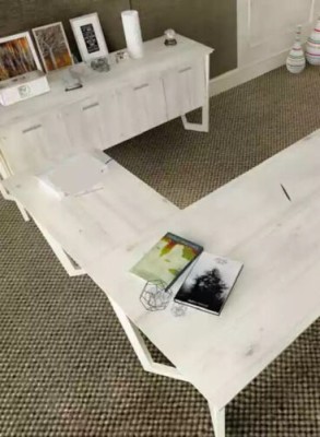 Письменный стол Офис Комод Угловой письменный стол Офисная комплектация Шкаф для файлов 3 предмета.