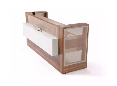 Рецепция Приёмный стол Стол Мебель Стойка Кабинет Офис Отель